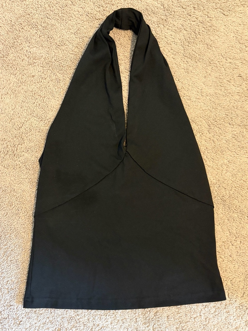 Commense Black Halter Tank Top